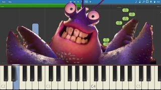 How to play Shiny  EASY Piano Tutorial  Moana Soundtrack  Jermaine Clement [upl. by Thetos278]