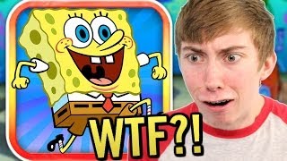 WTF SPONGEBOB  Underwater World Rush Spongebob HD Edition iPad Gameplay Video [upl. by Philender298]