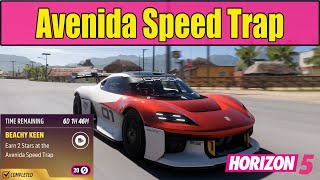 Forza Horizon 5 Beachy Keen Daily Challenges Avenida Speed Trap [upl. by Hassett293]