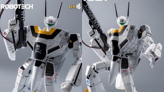 New Robotech ROBODOU VF1S Veritech Roy Fokker Action Figure threezero preorder info [upl. by Adlev58]