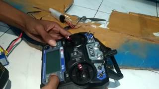 toturial  fungsi elevon dan mix aileronflapflaperon di flysky fsi6 [upl. by Ducan]