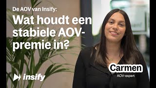 De AOV van Insify Wat houdt een stabiele AOVpremie in [upl. by Ruthe]