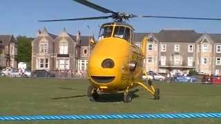 Westland Whirlwind Departing Weston Air Festival 2014 [upl. by Gnouhk]