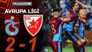 TRABZONSPOR 21 KIZILYILDIZ  AVRUPA LİGİ [upl. by Allmon]