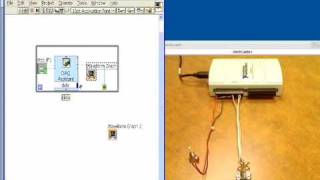 Triggered Analog Input and Logging in LabVIEW with NI USB6211 [upl. by Topper]