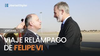 JORDANIA  Viaje relámpago de Felipe VI [upl. by Natsyrt]