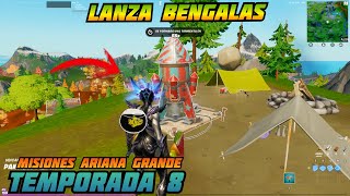 LANZA BENGALAS DE AVISO  LANZA BENGALAS DE SEÑAL FORTNITE Battle Royale TEMPORADA 8 [upl. by Adrea]