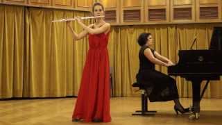 WA Mozart Andante In C K315 for flute and piano [upl. by Taimi]