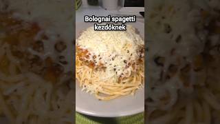 Bolognai spagetti kezdőknek [upl. by Ecidnac488]