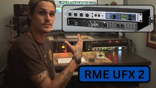 RME Fireface UFX Audio Interface Review [upl. by Channing698]