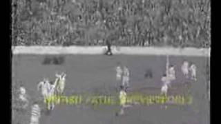 Celtic vs St Mirren 1962  pitch invasion at Ibrox [upl. by Schug]