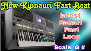 New Fast Kinnauri Beat  Lastest Fast Loop 2023  Rock Beat [upl. by Imre]