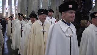 Investiture des chevaliers de l’Ordre du SaintSépulcre de Jérusalem [upl. by Torhert685]