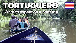 Costa Ricas Amazon Experience Tortuguero Wildlife Boat Tour [upl. by Howenstein]