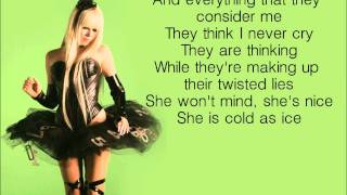 Kerli  Fragile Lyrics On Screen HQ [upl. by Ynattirb]