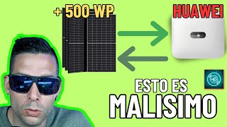 INVERSOR HUAWEI Y SUPER PANELES SOLARES ❌ NO LO HAGAS [upl. by Ligriv454]