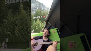 Acoustic Cover Dr Dog “Where’d All the Time Go” at The Chief Squamish BC [upl. by Anelram]