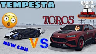 PEGASSI TOROS VS TEMPESTA quot DRAG RACE quot IN GTA 5 ONLINE [upl. by Inan972]