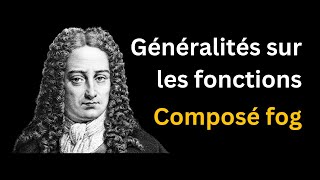 Généralités sur Les Fonctions  Composé fog  1ère BAC BIOF [upl. by Anitnatsnoc]