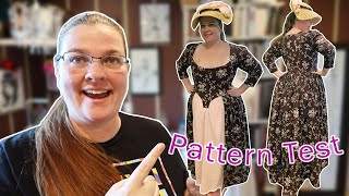 Sewing My New Italian Gown  Aidah Gown Pattern Test Part 2 [upl. by Fernande691]