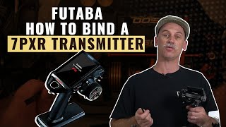 Futaba  How to bind a 7PXR Transmitter  askHearns [upl. by Eelrefinnej683]