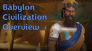 Civ 6 Leader Overviews How to Play Hammurabi of Babylon [upl. by Hartmann501]