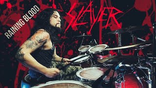 Hernán Comas  Raining Blood Slayer Drum Cover [upl. by Rednasela]