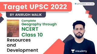 L1 Resources and Development  Class 10  Target UPSC  Complete Geography Through NCERT [upl. by Arataj]