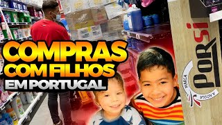 SUPERMERCADO EM PORTUGAL 🇵🇹  VLOG [upl. by Swor]