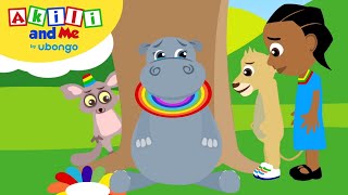 STORYTIME Akili and Sad Hippo  Akili and Me FULL STORY  Cartoons for Preschoolers [upl. by Acinomad]