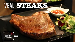 The Perfect VEAL STEAK Recipe  PRIME RIB STEAK  SOUS VIDE cooked  cutting paprika [upl. by Weissmann353]