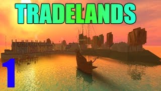 THE LARGEST GAME IN ROBLOX  Tradelands Ep 1 Buried Treasure Event [upl. by Luapnoj]