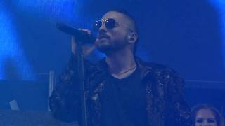 Maluma  Sin Contrato Live at World Tour  Amsterdam Afas Live 2809 FULL HD [upl. by Ansela]