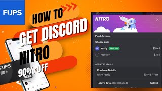 Get Discord Nitro 70 To 90 Cheapest Using Turkey Fups Virtual Card [upl. by Brandea]