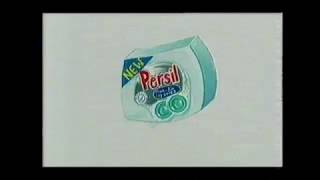 Persil Laundry Capsules Advert On Channel 5 UK TV 2001 [upl. by Nalliuq]