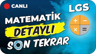 LGS Matematik Detaylı SON TEKRAR 🔍LGS2024 [upl. by Franci191]