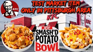 KFC NEW SMASHD POTATO BOWL Test Market Item Worth Being Released Nationwide [upl. by Wain]