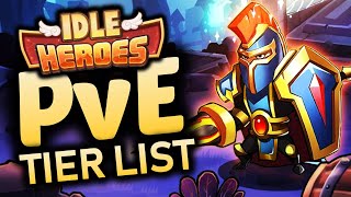 Best Heroes in PvE  IDLE HEROES TIER LIST May 2020 [upl. by Buffy]