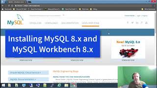 Installing MySQL 8 and MySQL Workbench [upl. by Hyrup425]