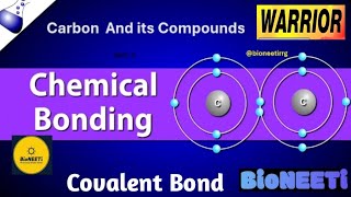 Carbon And Its Compounds  Covalent Bond CBSE NCERT Chemistry [upl. by Aisatna354]