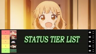 Warframe Status Tier List  PostKoumei [upl. by Aggie252]