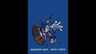 aquarium park act 1  Sonic Colors  slowed [upl. by Mirielle]