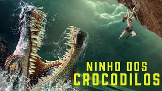 Ninho dos Crocodilos FILME COMPLETO DUBLADO  Filmes de Monstros Gigantes  Noite de Filmes [upl. by Spense]