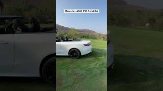 Mercedes AMG E53 Cabriolet  E53 AMG  Mercedes AMG E53 Convertible Sports Car  AMG  FIRST DRIVE [upl. by Noslien]