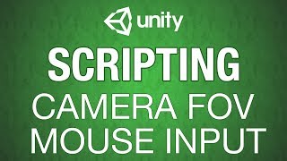 Unity3D Mouse Input for Camera Field of View [upl. by Shaine]