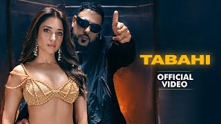 Badshah  Tabahi Official Video  Tamannaah  Retropanda Part 1 [upl. by Knowlton]