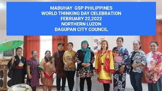 World Thinking Day Celebration 2022GSP Dagupan City CouncilGSP Philippines [upl. by Ferrand]