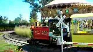 Nut Tree Train Departing Station [upl. by Tilda]