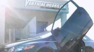 Honda Civic direct bolt on lambo doors kit Vertical Doors Inc kit [upl. by Eikceb239]