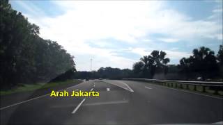 Rute jalan ke Edufarm Sentul Fresh dari Bogor via tol Jagorawi [upl. by Llehsad]